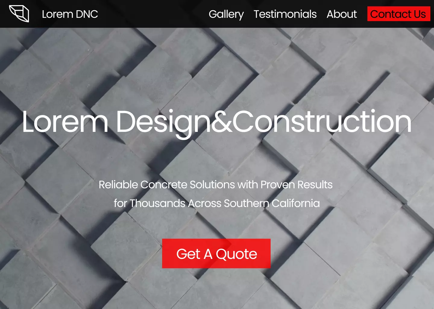 project image for the landing page